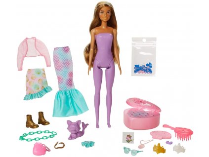 Mattel GXV93 Barbie Color Reveal peel Fantasy Fashion morska panna
