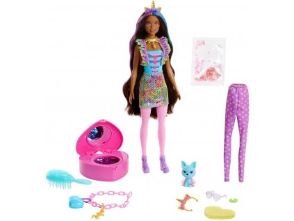 Mattel GXV95 Barbie Color Reveal peel Fantasy Fashion jednorozec