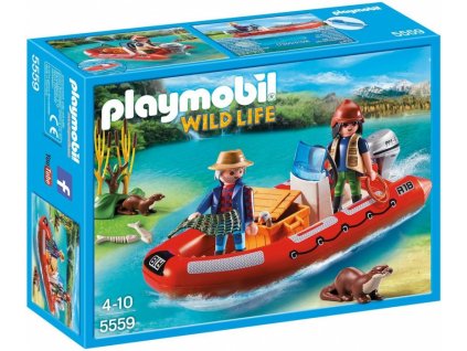 Playmobil 5559 Člun s pytláky