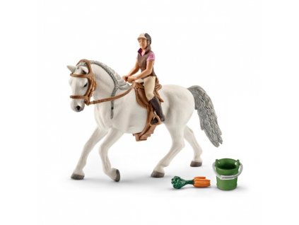 schleich 41433 westernova jezdkyne na koni