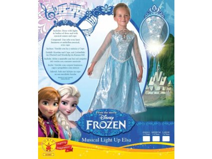 Rubie's Kostým Frozen Ledové království Elsa Deluxe L 610361
