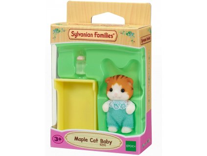 sylvanian families 5291 baby javorove kote s postylkou