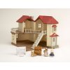 Sylvanian Families Dárkový set - městský dům se světly a příslušenstvím E 2747