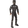 rubies detsky kostym marvel avengers black panther deluxe 700682
