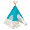 KidKraft 223 Teepee tipi dětský stan šedá - tyrkysová