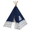 KidKraft 228 Teepee tipi dětský stan šedá - modrá