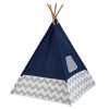 KidKraft 228 Teepee tipi dětský stan šedá - modrá