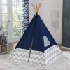 KidKraft 228 Teepee tipi dětský stan šedá - modrá