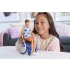mattel barbie model ken na invalidnim voziku v modrem kostkovanem tilku hjt59 2