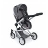 Bayer Chic Kočárek pro panenky Mika Jeans Grey 2v1 - 595 76