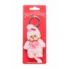 sekiguchi monchhichi holcicka ruzova privesek na klice 10 cm 242467 3