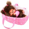 sekiguchi monchhichi moncicak holcicka taska postylka 20cm 204069