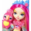 Mattel Enchantimals FJJ21 panenka a zvířátko Peeki Parrot a Shenny