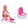 Simba 105032483 - New Born Baby panenka a zábavná toaleta
