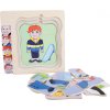 Legler 4341 dřevěné puzzle - Životní vývoj muže