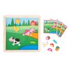 Legler 10706 Magnetické dřevěné Puzzle Farma