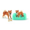 Schleich 42479 Shiba Inu štěně s matkou