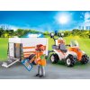 PLAYMOBIL 70053 City Life Quad, čtyřkolka se záchranářským přívěsem