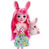 Mattel  FXM73 Enchantimals Panenka se zvířátkem Bree Bunny