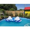 Summer Waves Nafukovací lounge duo kruh s chladící taškou 254cm K70254