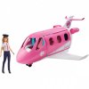 Mattel Barbie GJB33 Letadlo snů s pilotkou a doplňky