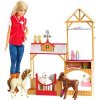 Mattel Barbie GCK86 farmářka a její zvířátka herní set