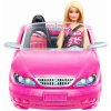 Mattel Barbie DJR55 -  elegantní kabriolet, auto s panenkou