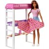 Mattel FXG52 Barbie panenka a postel s psacím stolem