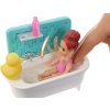 Mattel FXH05 Barbie Chůva herní set koupání