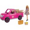 Mattel Barbie GWW29 auto , panenka Farmářka