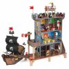 KidKraft 63284 Dětský dřevěný pirátský set piráti