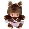 Sekiguchi Monchhichi mončičák holčička s plenkou 16cm Bebichhichi