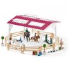 Schleich 42389 Jezdecká škola s jezdci a koňmi