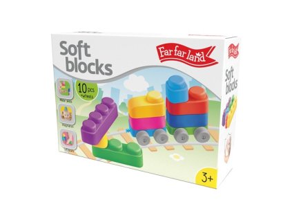 F 04031 Soft Blocks Plus 10 pcs