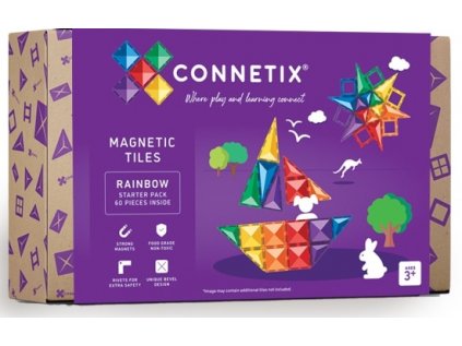 connetix magnetic tiles starter pack 62 pcs