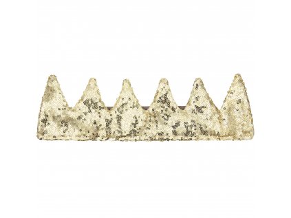 405007 05 Sequin Crown Gold