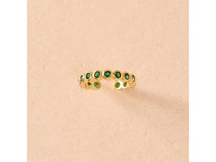 1 1 015 17 Amelia Green Ring