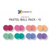 16 Pastel Ball Pack Contents