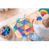 Connetix | Magnetická stavebnice Rainbow - tvary - rozšíření