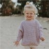 YukiKidswearchunkysweaterjumperLilacknittedknitgrofgebreidpull overpullovertruisuetersvetrswetergestrickttricotedepuntoorganiccottonbiologischkatoenkidscertifiedchildrenchildunisexchi 1555x