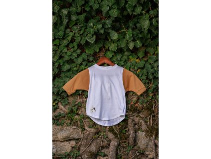 FB Hnedo biele triko A