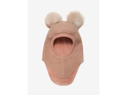 Kukla s Alpaca brmbolcami ružovohnedá