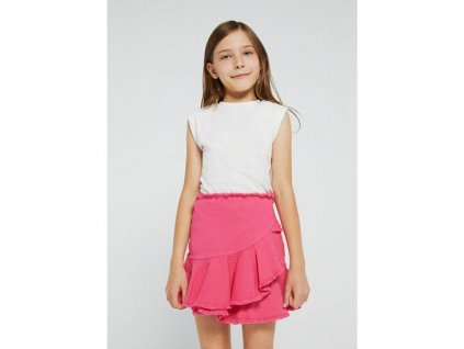 Dívčí džínová sukně růžová Mayoral 6950