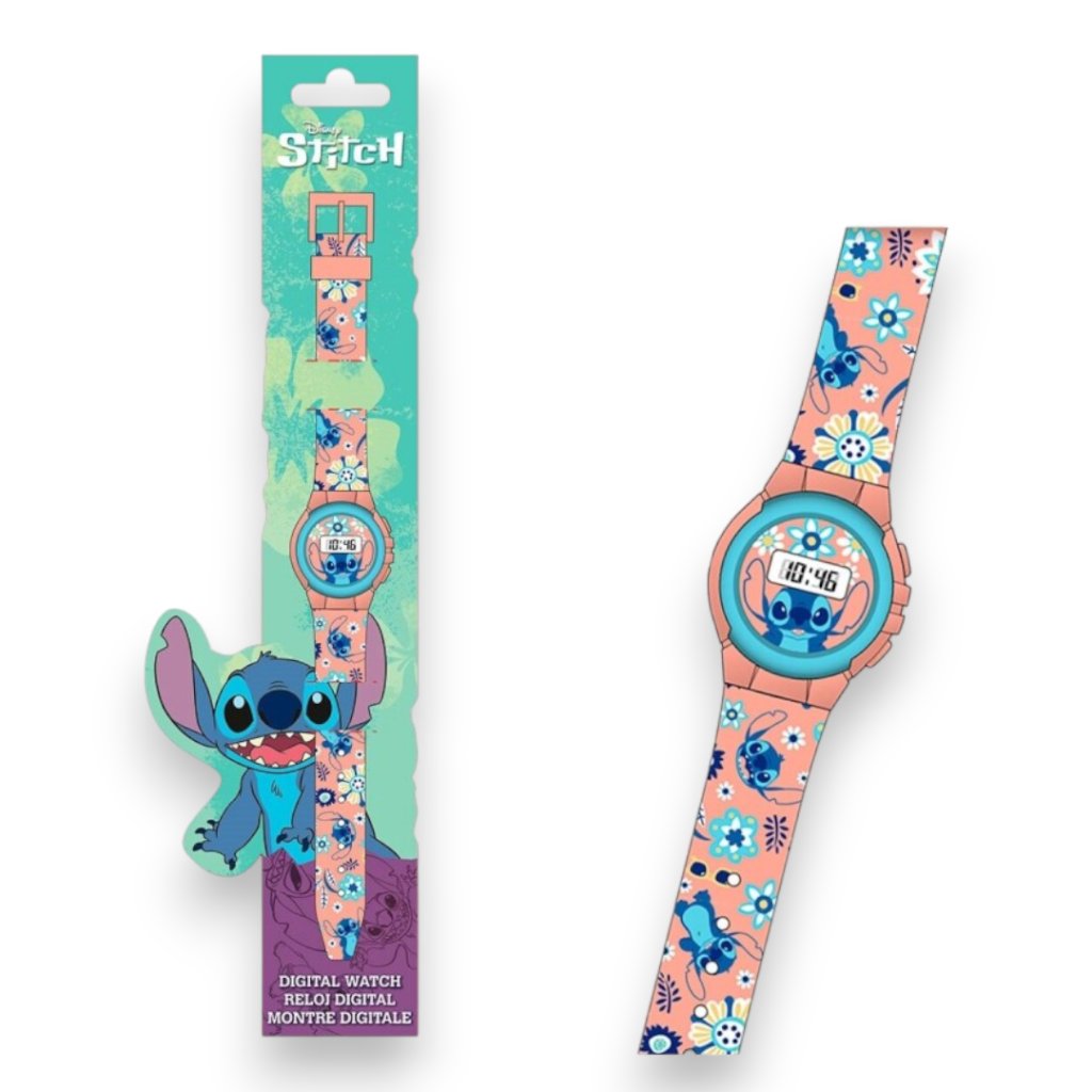 Detské digitálne hodinky Lilo & Stitch - KidsMall