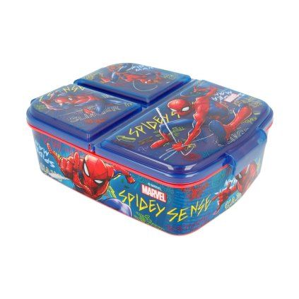multi compartment sandwich box spiderman graffiti (1)