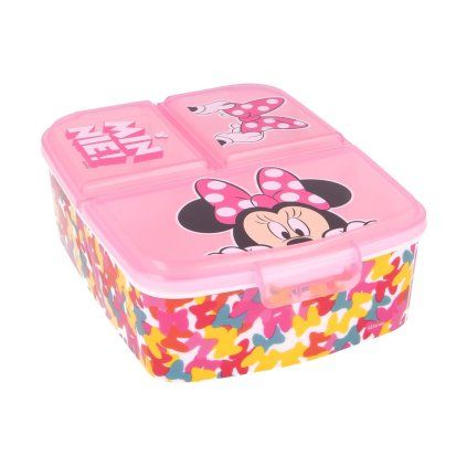 multi compartment sandwich box minnie so edgy bows (4)