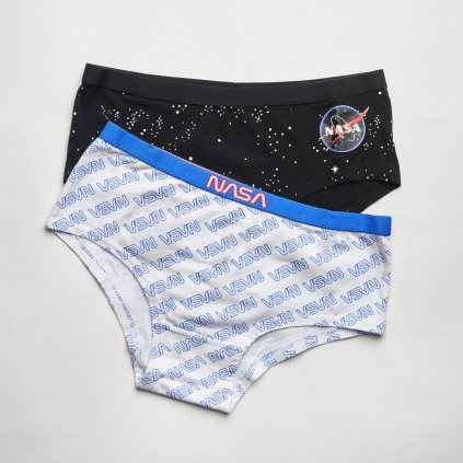 Dievčenské nohavičky hipster NASA, 2-balenie