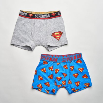 Detské boxerky Superman, 2-balenie