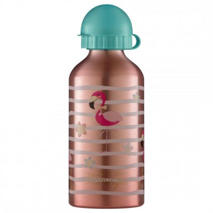 Hliníková fľaša na vodu Flamingo