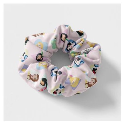 3-balenie gumičky scrunchies Disney II